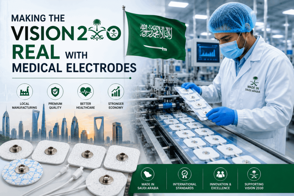 Making the Vision 2030 Real with Medical Electrodes: Transforming Saudi Arabia’s Healthcare Manufacturing Industry
